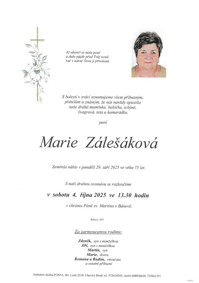 Marie Zálešáková