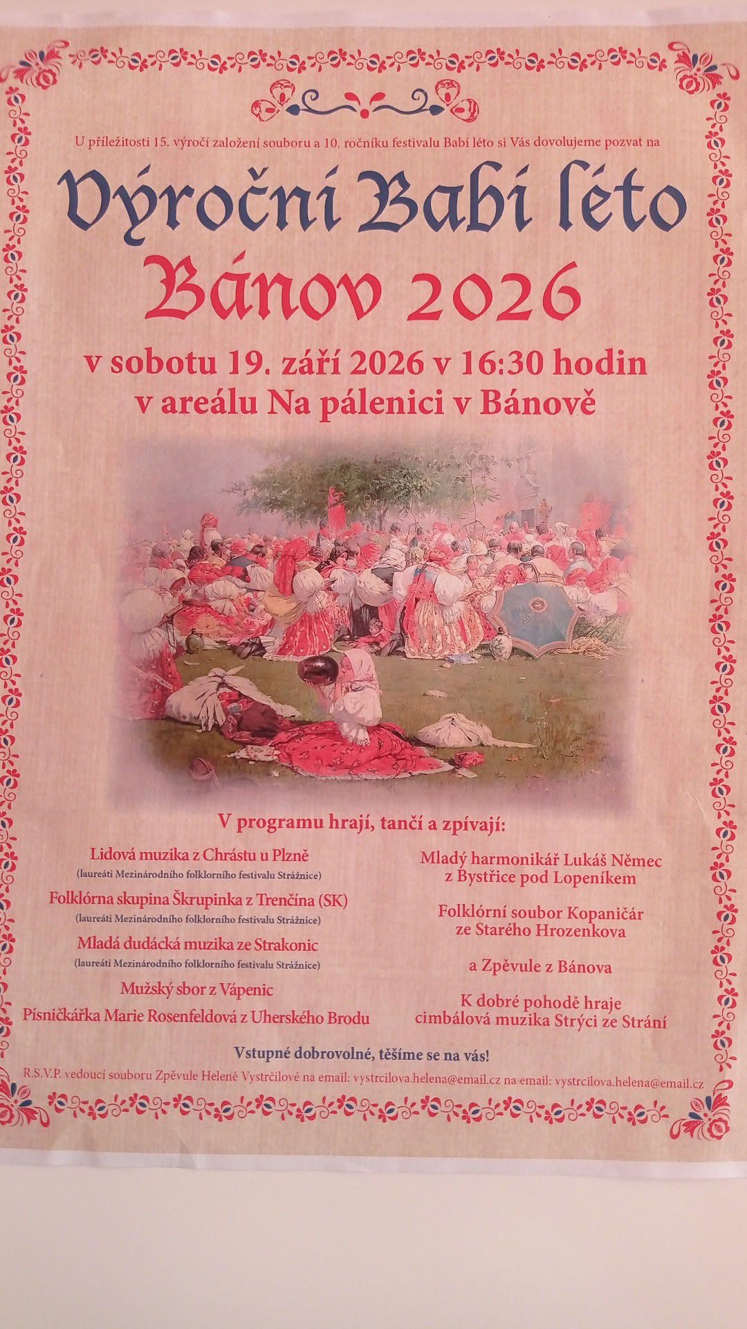 Babí léto v Bánově 2026