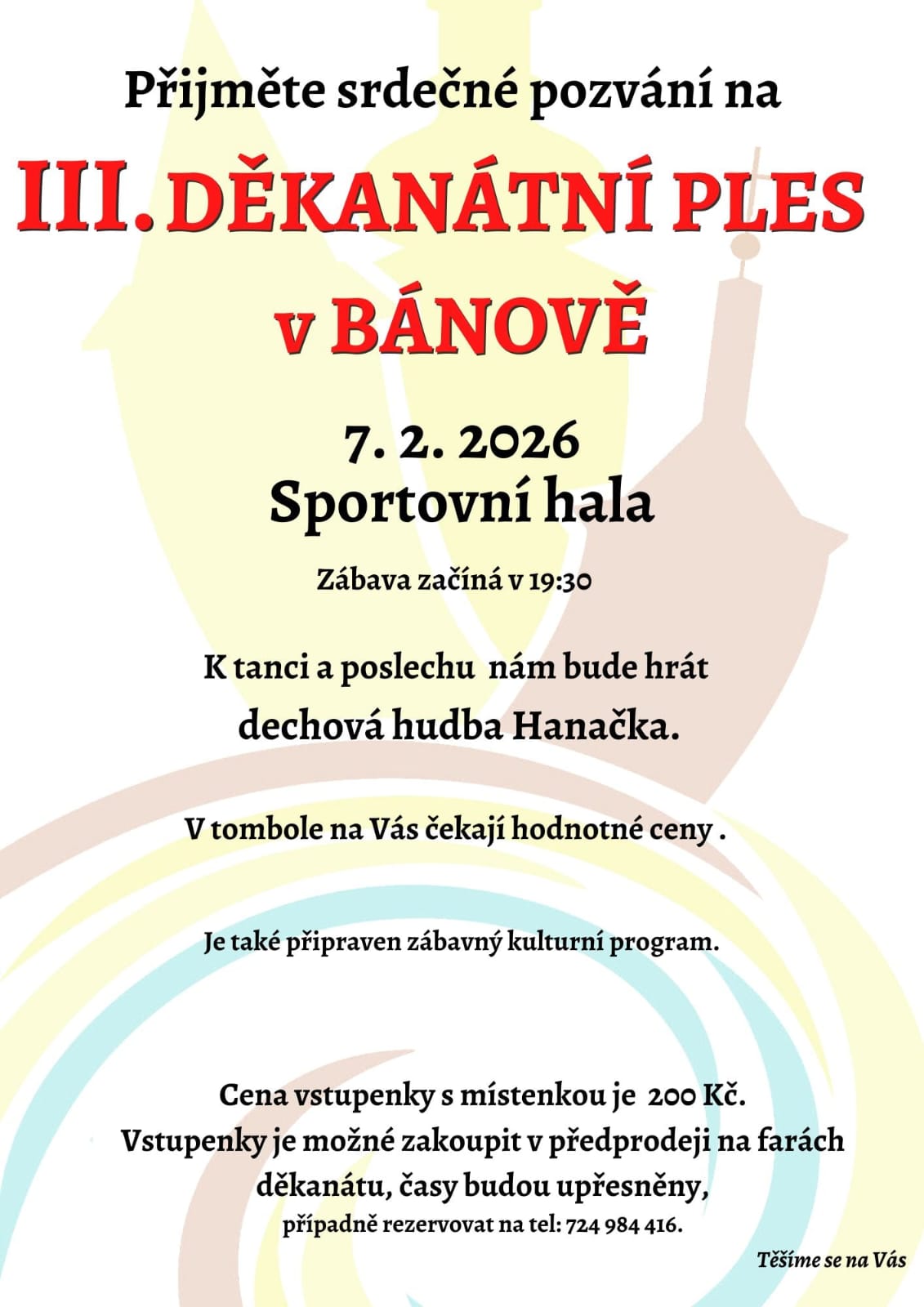 III. děkanátní ples