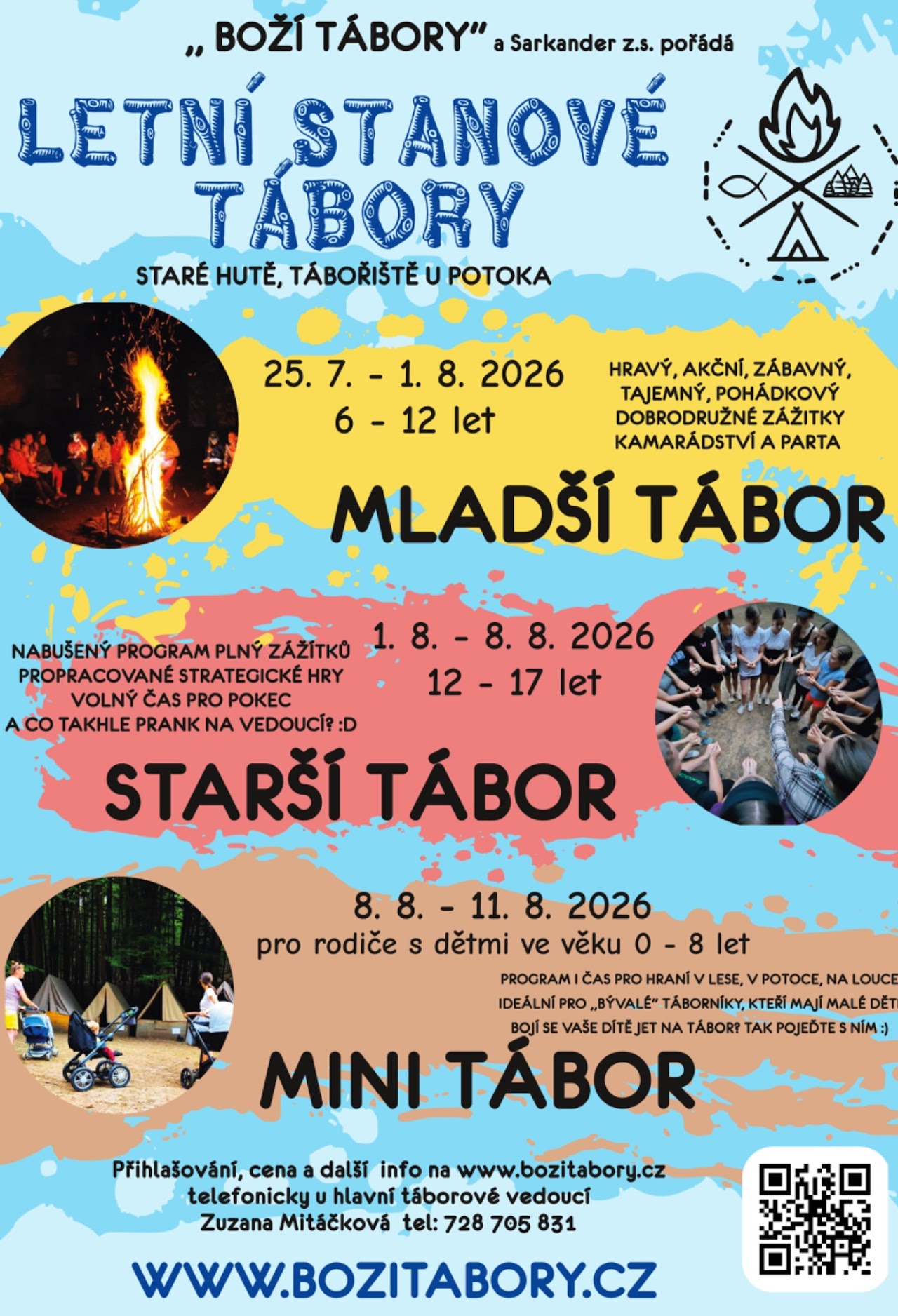 Letní stanové tábory